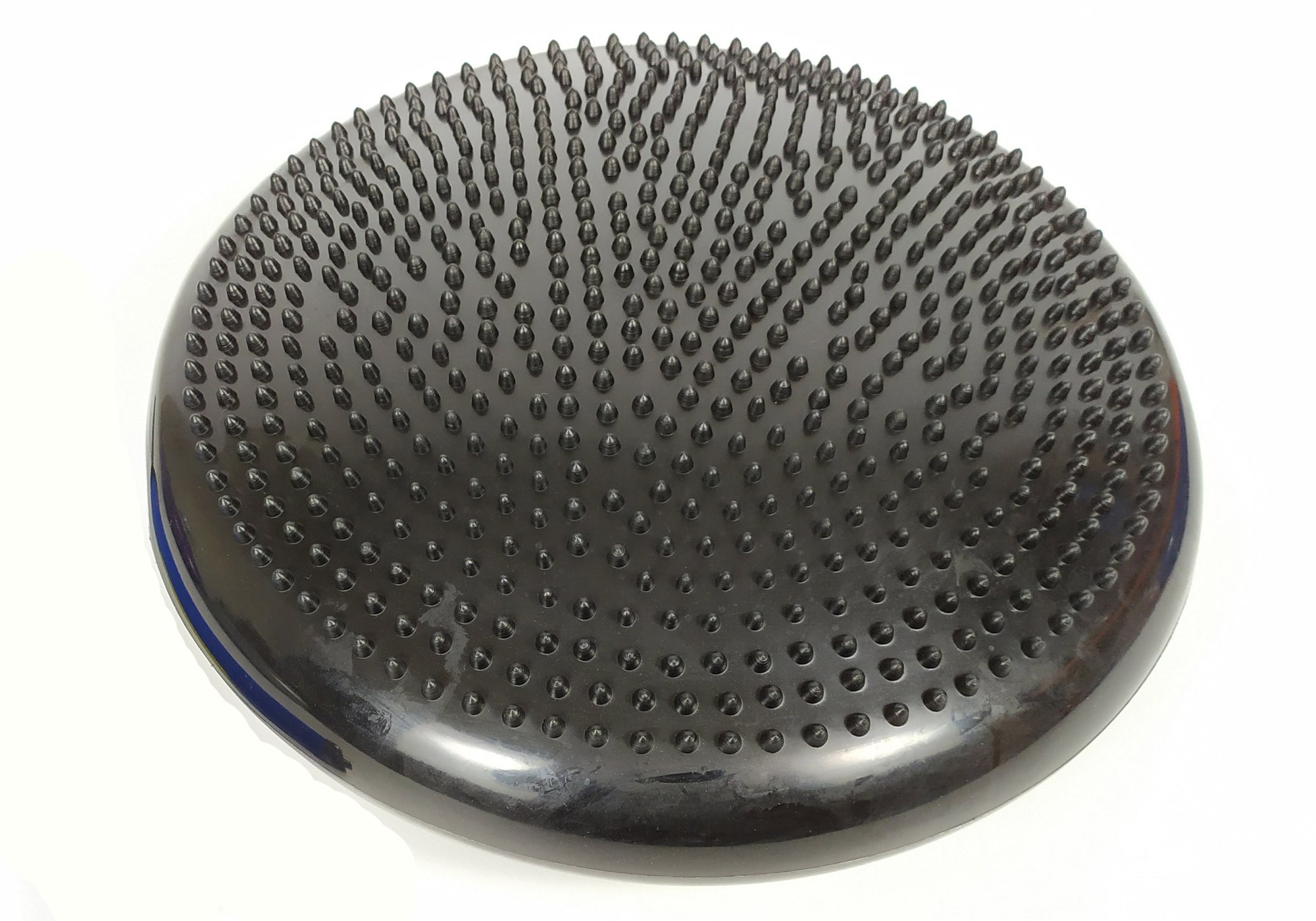 

Балансировочная массажная подушка EasyFit черная (сенсомоторный массажный балансировочный диск для баланса и массажа)