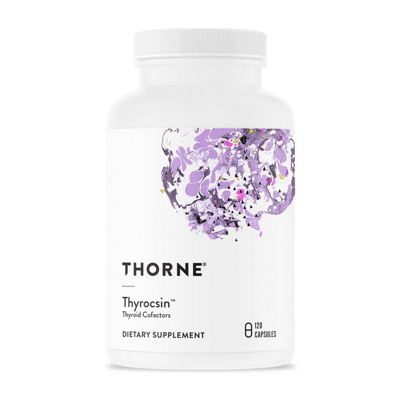 Кофакторы для щитовидной железы Торн Ресерч / Thorne Research Thyrocsin thyroid cofactors (120 caps)
Кофакторы для щитовидной железы Торн Ресерч / Thorne Research Thyrocsin thyroid cofactors (120 caps)
