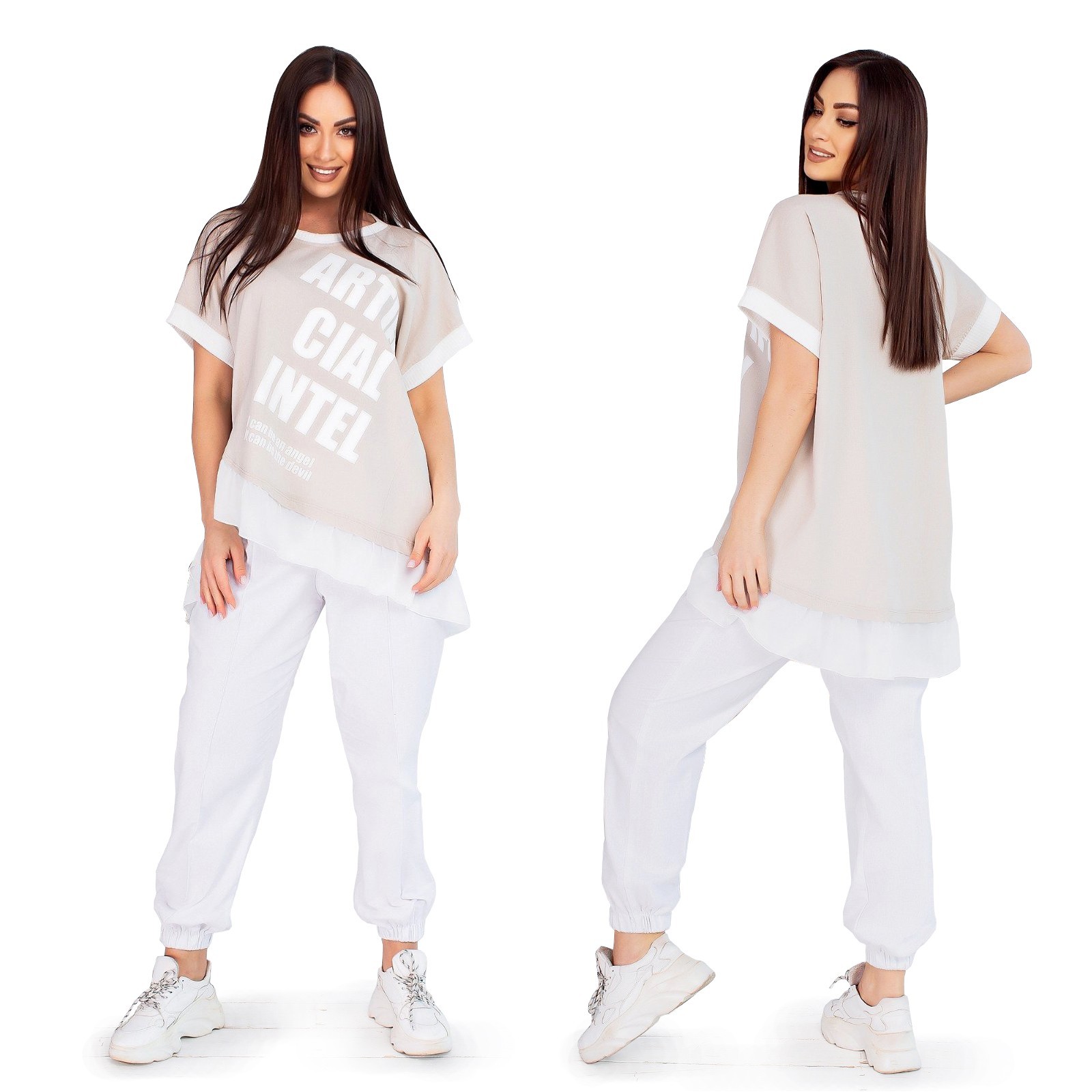 Льняной летний женский костюм 2XL-3XL (-) беж, Льняной летний женский костюм 2XL-3XL (56-58) беж
Льняной летний женский костюм 2XL-3XL (-) беж, Льняной летний женский костюм 2XL-3XL (56-58) беж
