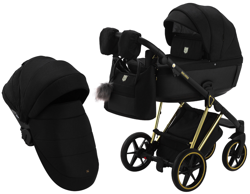 Коляска 2 в 1 Adamex Belissa Special Edidion (Gold) PS-569 чёрный - черная кожа (перфорация)
Коляска 2 в 1 Adamex Belissa Special Edidion (Gold) PS-569 чёрный - черная кожа (перфорация)