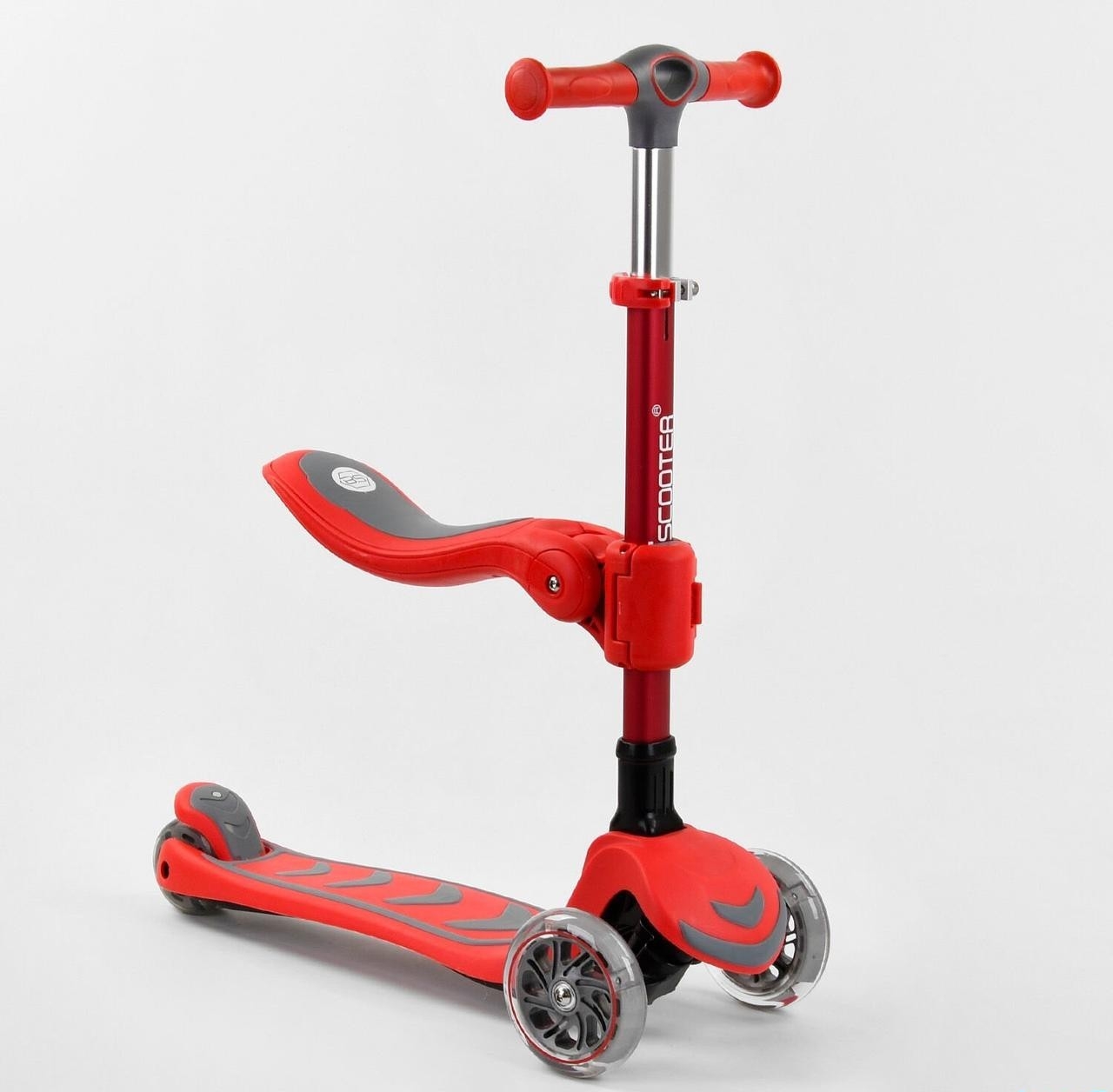 Самокат трехколесный Best Scooter, с сидением, складной алюминиевый руль, колеса PU красный
Самокат трехколесный Best Scooter, с сидением, складной алюминиевый руль, колеса PU красный