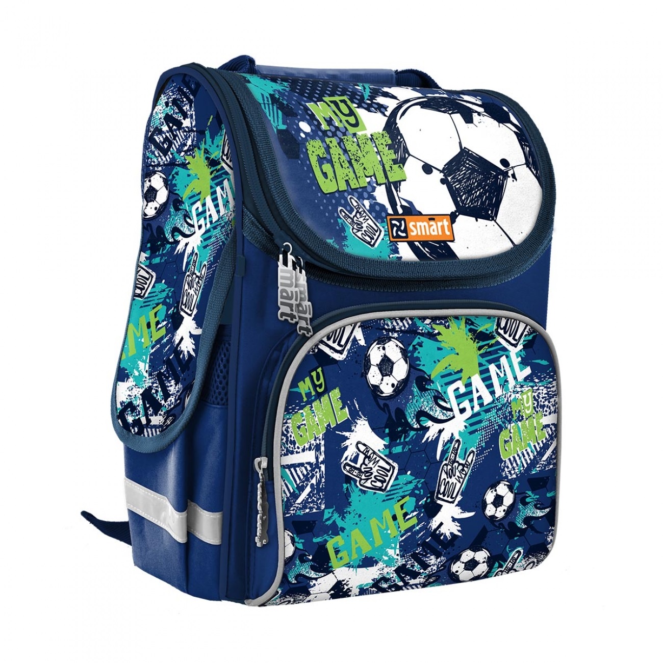 Рюкзак шкільний каркасний SMART PG-11 My Game 10 л синій 557023 
Рюкзак шкільний каркасний SMART PG-11 My Game 10 л синій 557023