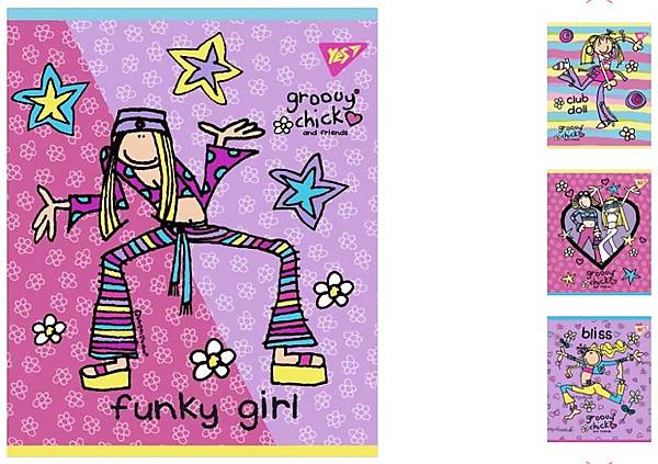 Тетрадь А5 12 листов в клетку GROOVY CHICK (25 шт. в упак микс видов) YES (764492)
Тетрадь А5 12 листов в клетку GROOVY CHICK (25 шт. в упак микс видов) YES (764492)
