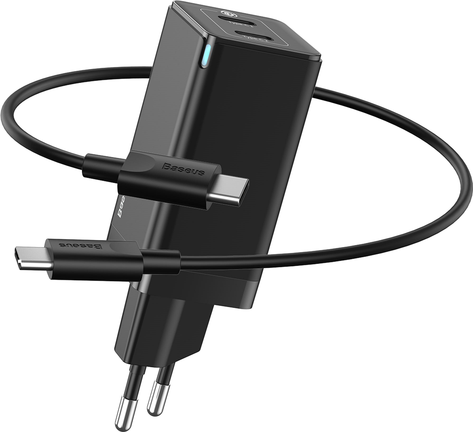 Зарядное устройство Baseus GaN2 QC C+C 45W + Cable Type-C 100W Black (CCGAN-M01)
Зарядное устройство Baseus GaN2 QC C+C 45W + Cable Type-C 100W Black (CCGAN-M01)