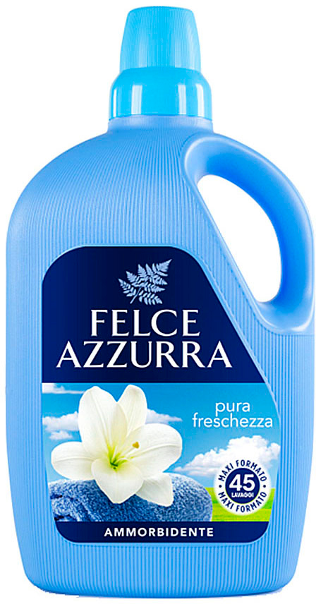 Концентрированный смягчитель для тканей Felce Azzurra Pura Freschezza 3000 мл
Концентрированный смягчитель для тканей Felce Azzurra Pura Freschezza 3000 мл