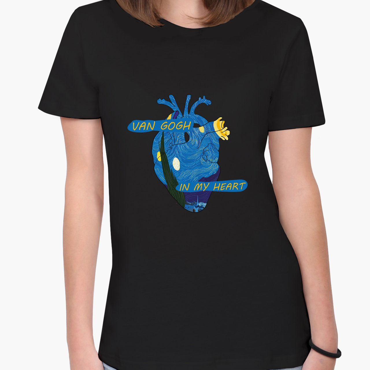 Футболка женская Винсент Ван Гог Сердце (Vincent van Gogh Heart) (9223-W2950-1) S Черная
Футболка женская Винсент Ван Гог Сердце (Vincent van Gogh Heart) (9223-W2950-1) S Черная