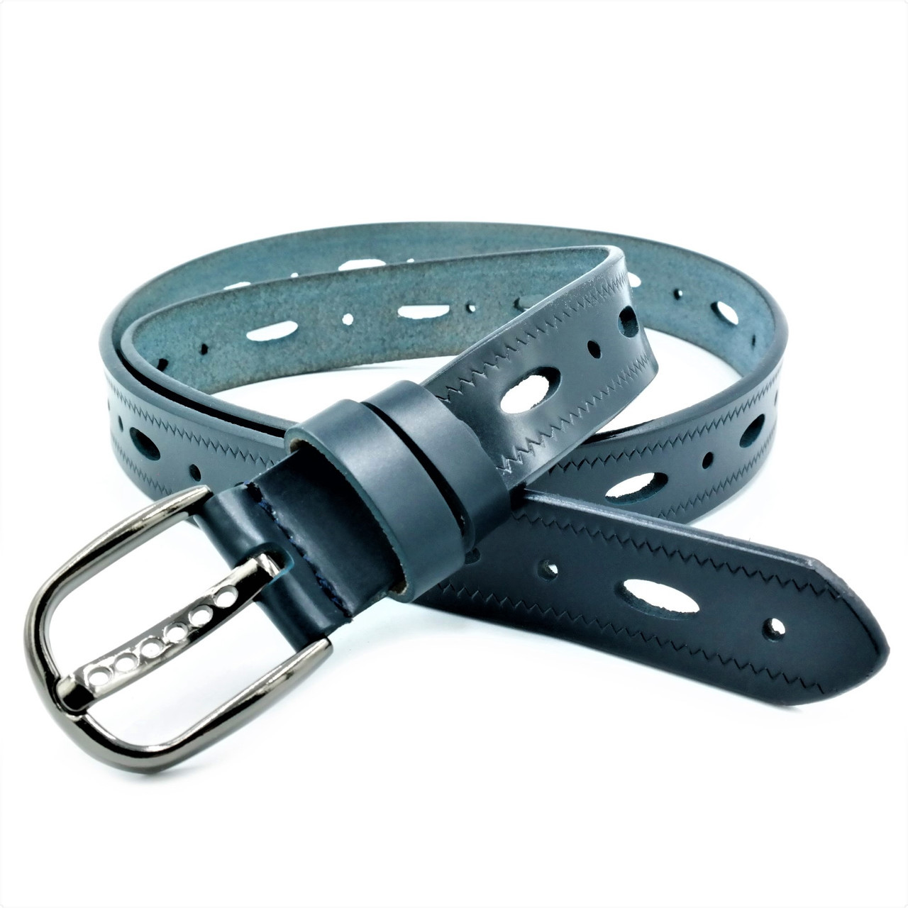 Женский кожаный ремень Weatro пояс тёмно-синий 110-115 см
Женский кожаный ремень Weatro пояс тёмно-синий 110-115 см