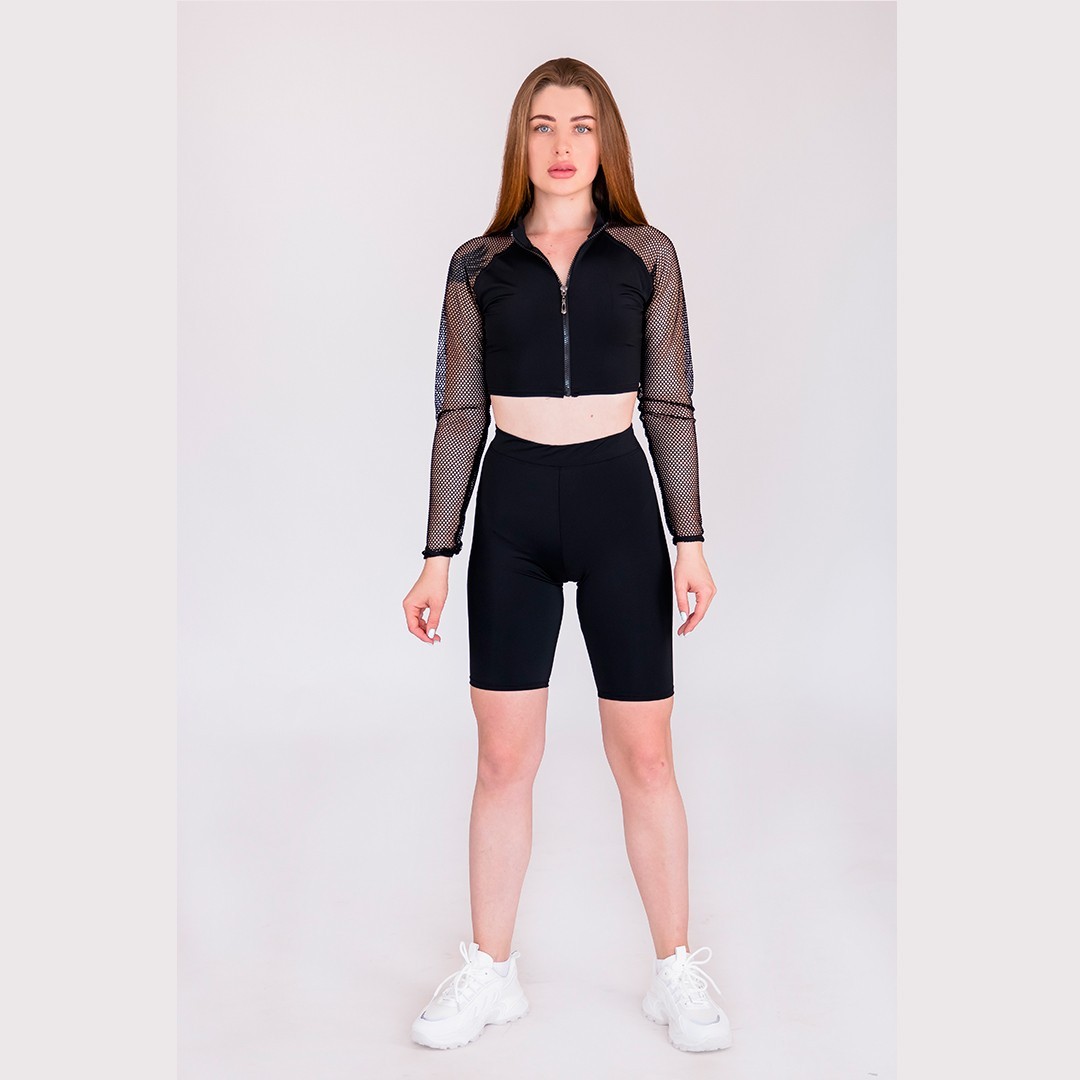 Комплект FitU спортивный женский Velo Superior Crop Top Net black черный, Комплект FitU спортивный женский Velo Superior Crop Top Net black черный L
Комплект FitU спортивный женский Velo Superior Crop Top Net black черный, Комплект FitU спортивный женский Velo Superior Crop Top Net black черный L