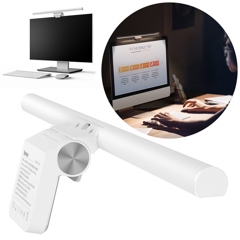 Лампа для монитора Baseus i-Wok Series USB Asymmetric Light Source Screen Hanging Light Youth белая (DGIWK-B02)
Лампа для монитора Baseus i-Wok Series USB Asymmetric Light Source Screen Hanging Light Youth белая (DGIWK-B02)