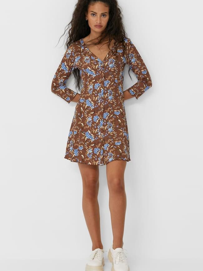 Платье Stradivarius 8206/189/411 Коричневое, Платье Stradivarius 8206/189/411 S Коричневое
Платье Stradivarius 8206/189/411 Коричневое, Платье Stradivarius 8206/189/411 S Коричневое