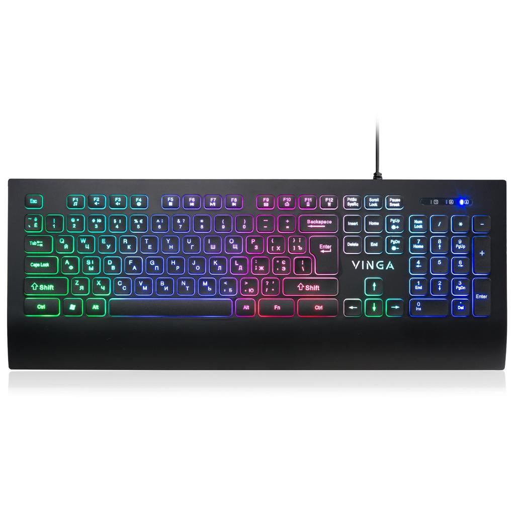 Клавиатура Vinga KB658 black
Клавиатура Vinga KB658 black