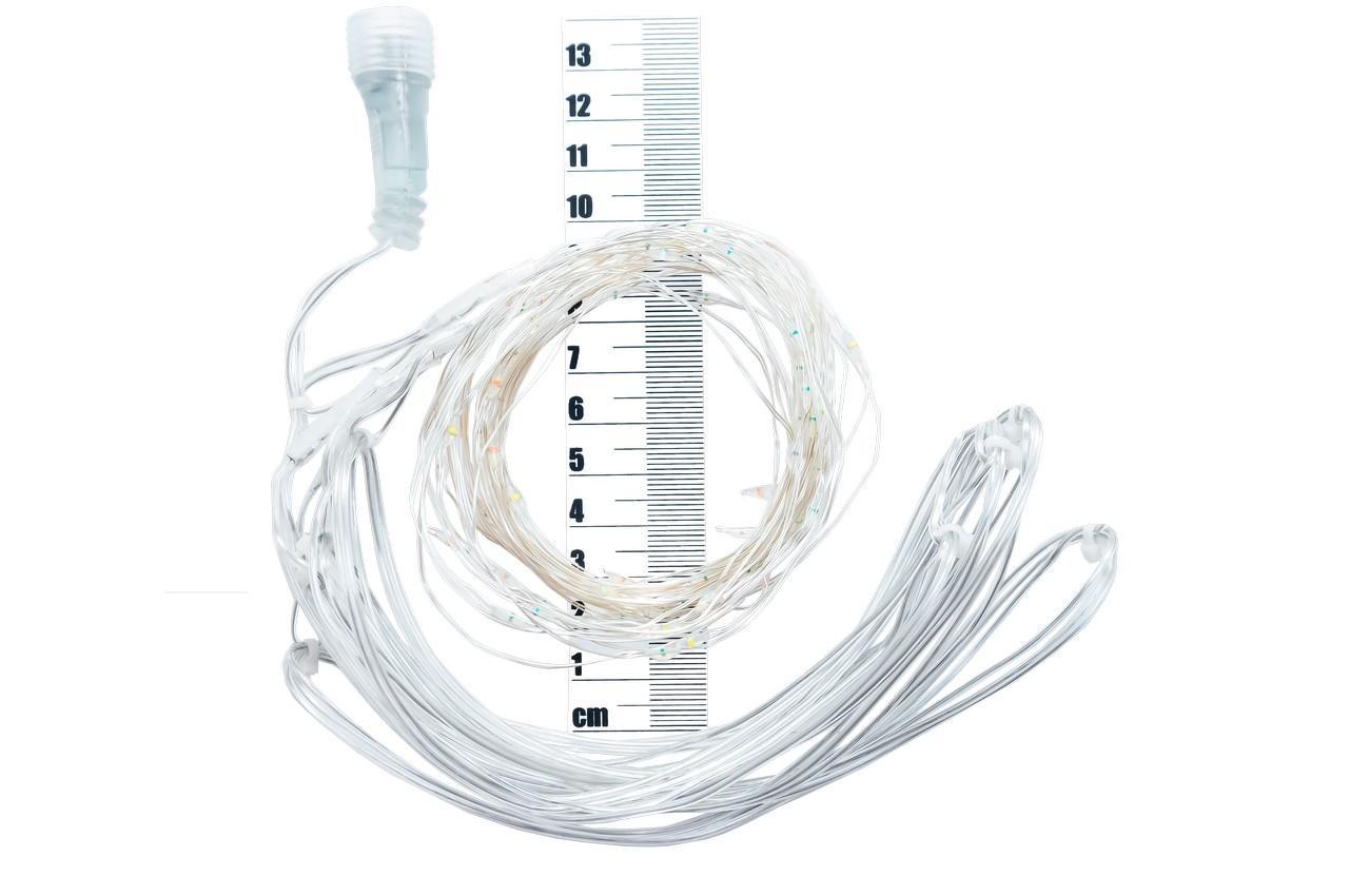 Гирлянда-нить штора светодиодная NY - 600 LED Cooper Wire Flash White
Гирлянда-нить штора светодиодная NY - 600 LED Cooper Wire Flash White