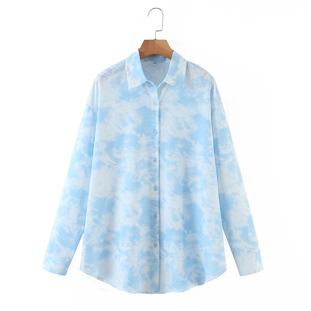Рубашка женская в стиле tie dye Cloud Berni Fashion () Голубой, Рубашка женская в стиле tie dye Cloud Berni Fashion (L) Голубой
Рубашка женская в стиле tie dye Cloud Berni Fashion () Голубой, Рубашка женская в стиле tie dye Cloud Berni Fashion (L) Голубой