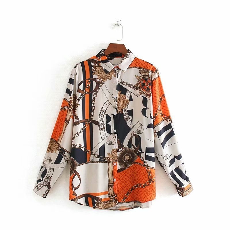 Рубашка женская свободного кроя Chains Berni Fashion () Оранжевый, Рубашка женская свободного кроя Chains Berni Fashion (S) Оранжевый
Рубашка женская свободного кроя Chains Berni Fashion () Оранжевый, Рубашка женская свободного кроя Chains Berni Fashion (S) Оранжевый