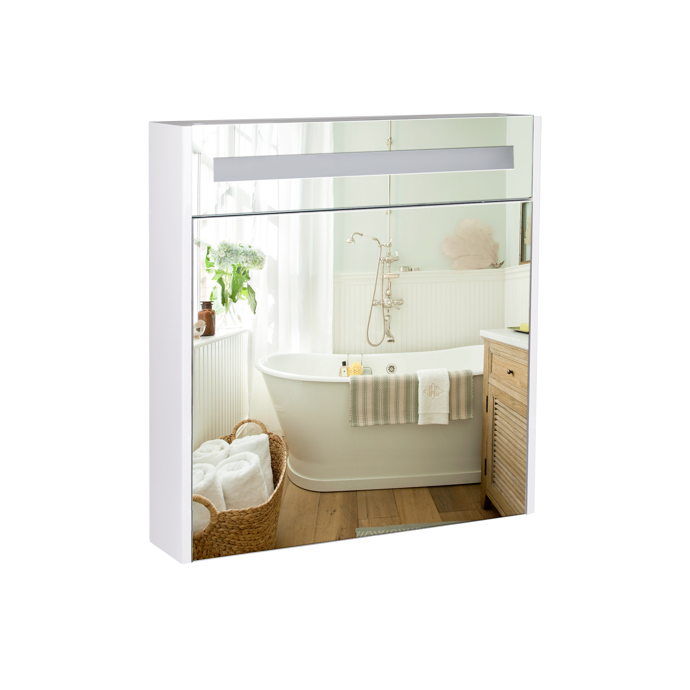 Зеркальный шкаф подвесной Qtap Robin 700х730х145 White с LED-подсветкой QT1377ZP7001W (SR203454)
Зеркальный шкаф подвесной Qtap Robin 700х730х145 White с LED-подсветкой QT1377ZP7001W (SR203454)