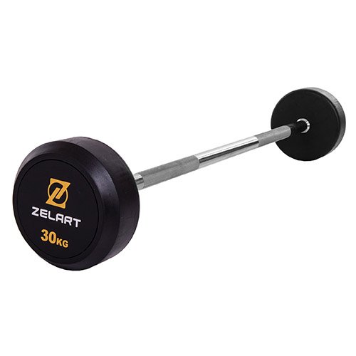 Штанга фиксированная прямая Rubber Coated Barbell TA-2685 Zelart 30кг Черный (58363066)
Штанга фиксированная прямая Rubber Coated Barbell TA-2685 Zelart 30кг Черный (58363066)
