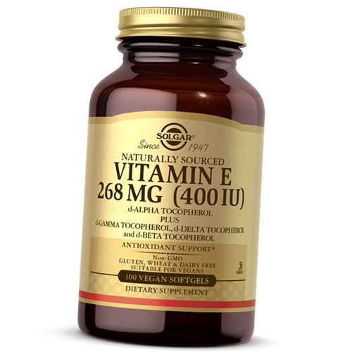 Витамин Е, Альфа-Токоферол, Vitamin E Alpha Tocopherol 400, Solgar 100гелкапс (36313224)
Витамин Е, Альфа-Токоферол, Vitamin E Alpha Tocopherol 400, Solgar 100гелкапс (36313224)