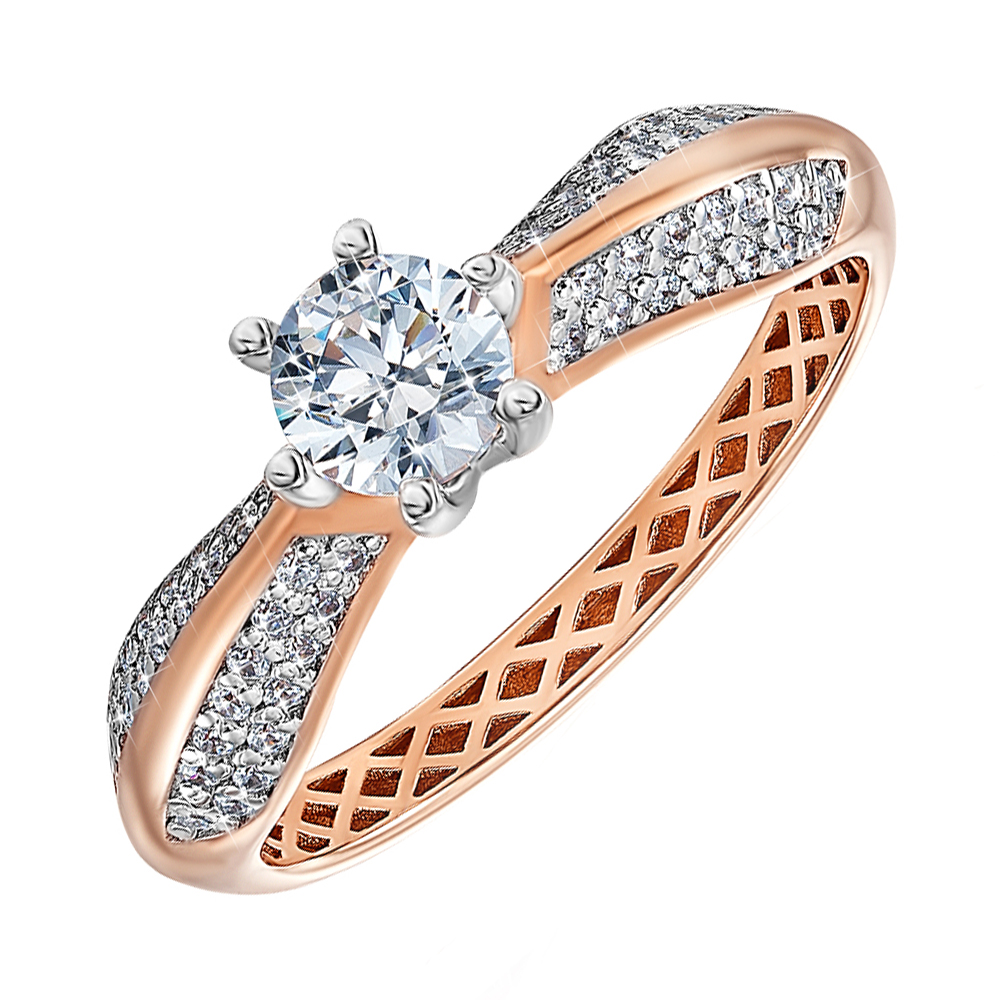 Золотое кольцо в комбинированном цвете с кристаллами Swarovski 000137510 17.5 размера
Золотое кольцо в комбинированном цвете с кристаллами Swarovski 000137510 17.5 размера