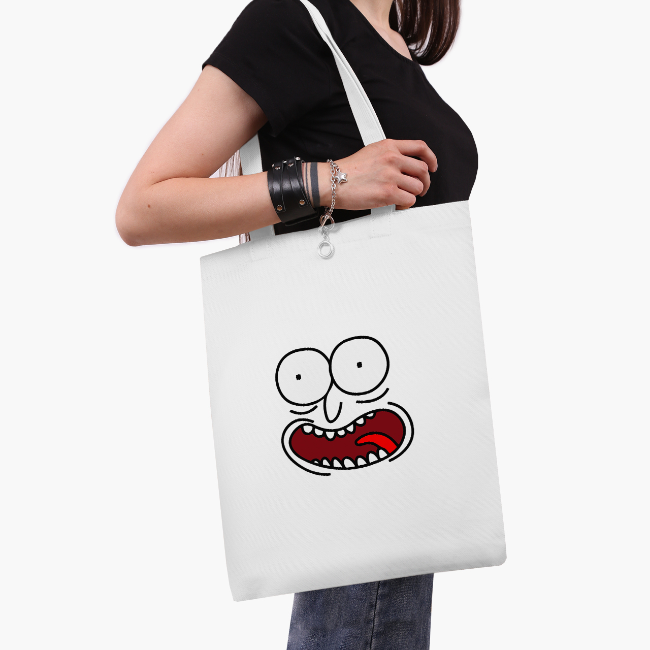 Эко сумка шоппер Рик и Морти Рик Санчез (Rick and Morty Rick Sanchez) (9227-2632) 41x35 см Белый
Эко сумка шоппер Рик и Морти Рик Санчез (Rick and Morty Rick Sanchez) (9227-2632) 41x35 см Белый
