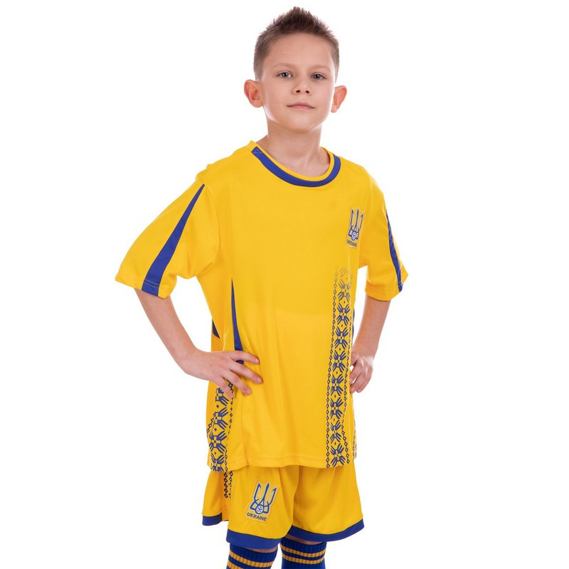 Форма футбольная детская Украина Ukraine Zelart 3900-UKR-18 XS 22 рост 116-125 см Yellow
Форма футбольная детская Украина Ukraine Zelart 3900-UKR-18 XS 22 рост 116-125 см Yellow