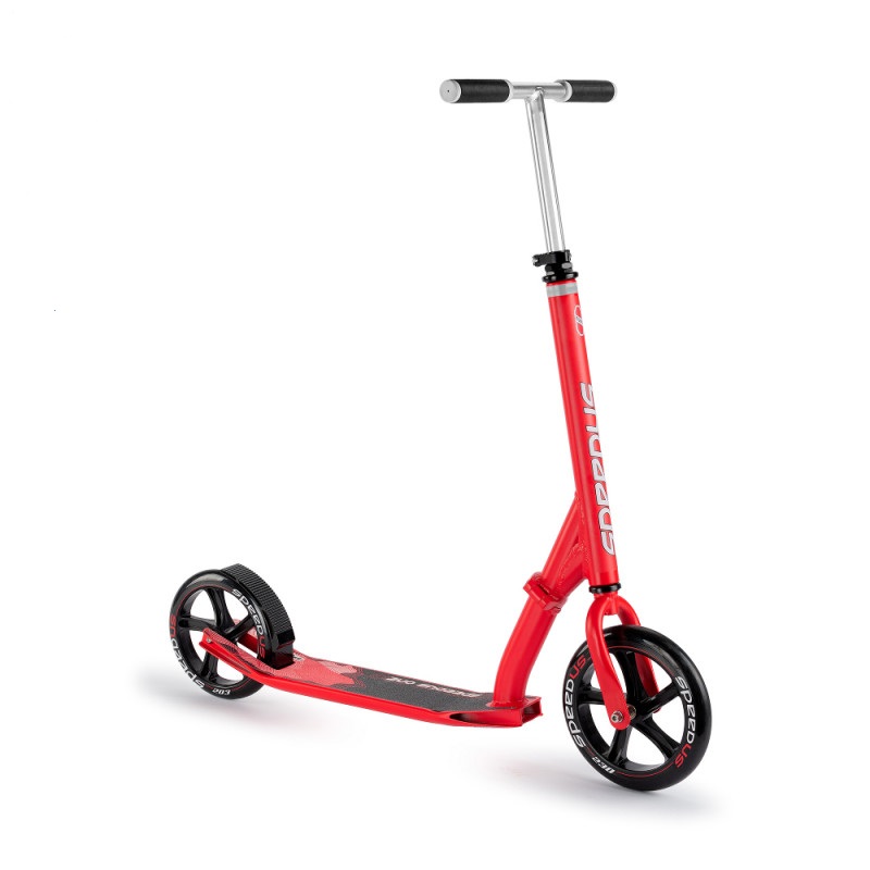 Самокат Puky SpeedUs One Red алюминиевый, складной с полиуретановыми колесами и ножным тормозом
Самокат Puky SpeedUs One Red алюминиевый, складной с полиуретановыми колесами и ножным тормозом