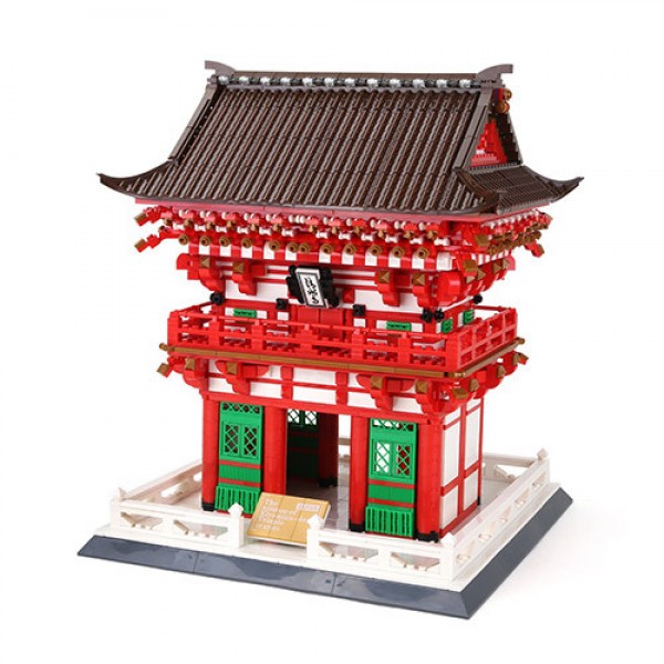 Конструктор 3D Wange 6212 Архитектура Храм Киёмидзу-дэра THE Niomon Gate of KYOTO Красный/Коричневый на 2409 деталей
Конструктор 3D Wange 6212 Архитектура Храм Киёмидзу-дэра THE Niomon Gate of KYOTO Красный/Коричневый на 2409 деталей