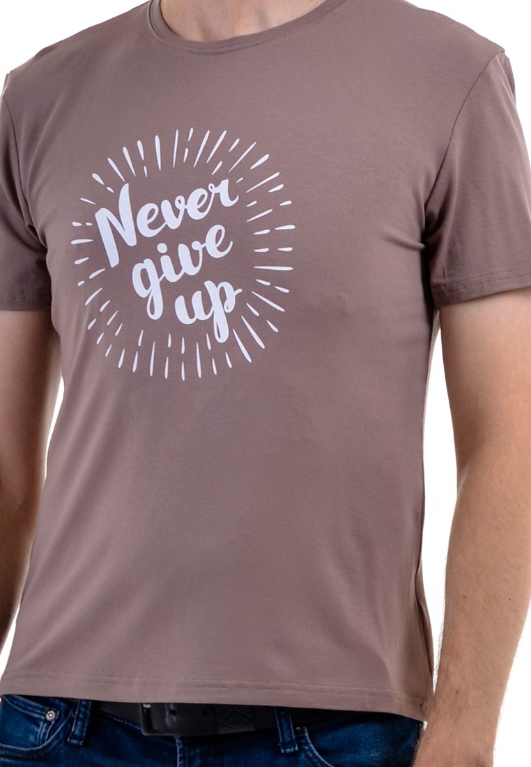 Футболка 4Profi с принтом "Never give up" какао розмір 19771, Футболка 4Profi с принтом "Never give up" какао розмір XL 19771
Футболка 4Profi с принтом "Never give up" какао розмір 19771, Футболка 4Profi с принтом "Never give up" какао розмір XL 19771