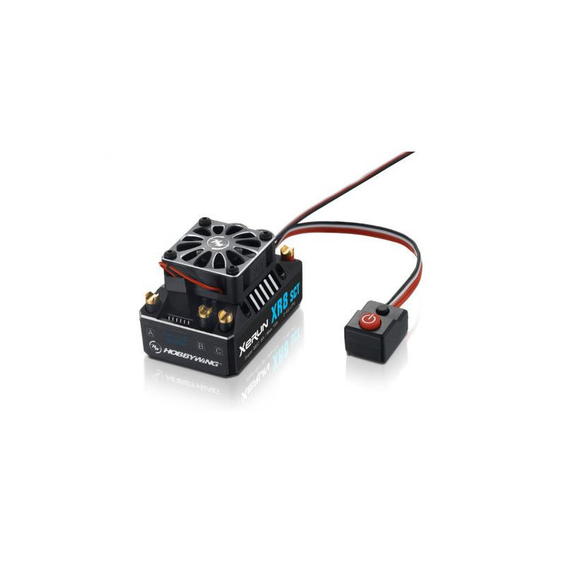 Регулятор сенсорный HOBBYWING XERUN XR8-SCT 140A 2-4S для автомоделей (HW30113301)
Регулятор сенсорный HOBBYWING XERUN XR8-SCT 140A 2-4S для автомоделей (HW30113301)
