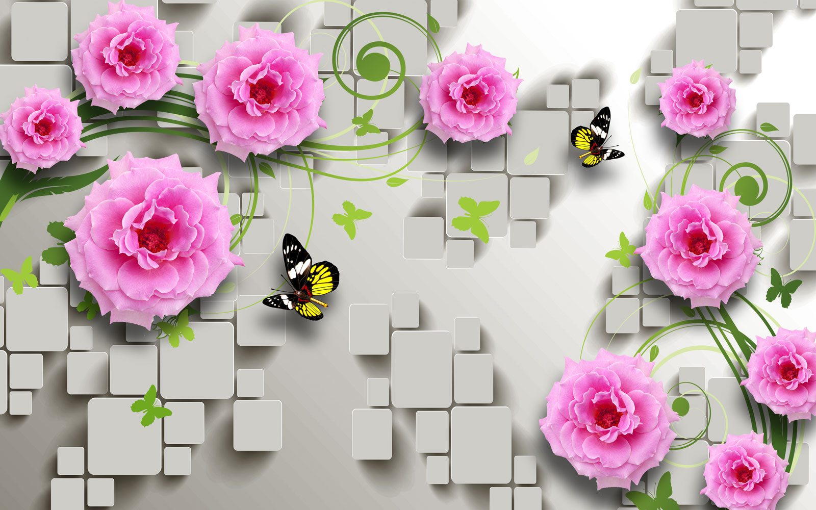 Фотообои Walldeco Цветочный узор и красивые бабочки №40421 Мелкий песок с блестками
Фотообои Walldeco Цветочный узор и красивые бабочки №40421 Мелкий песок с блестками