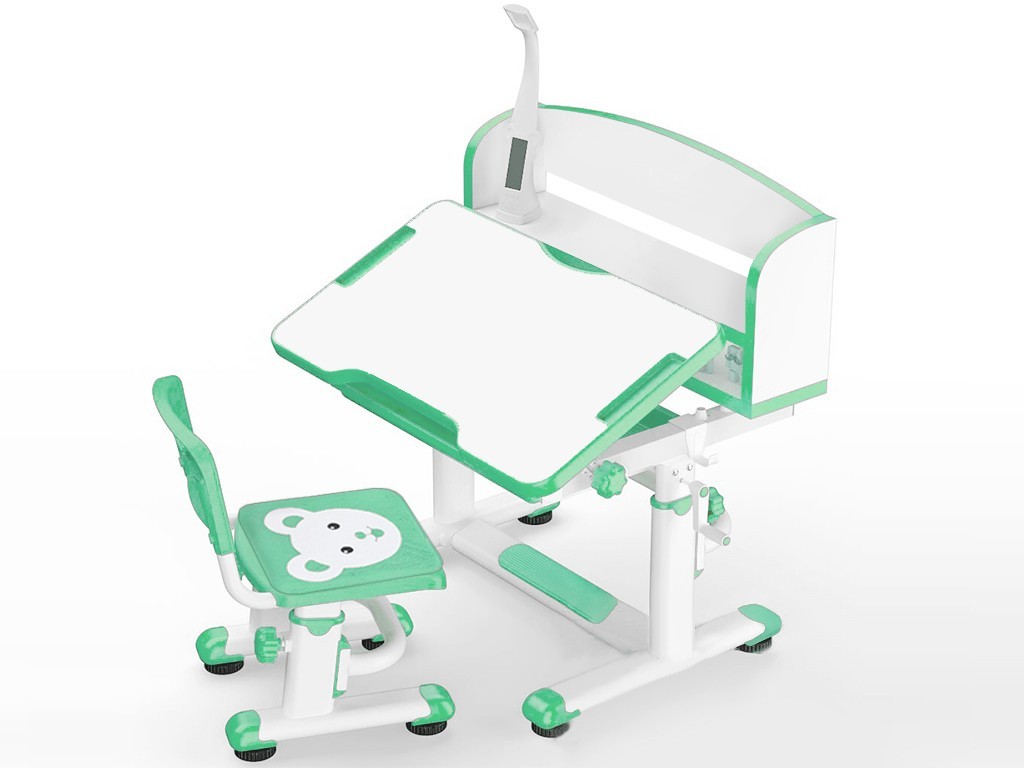 Комплект Evo-kids BD-10 c лампой столешница белая / цвет пластика зеленый (Стул+стол+полка+лампа) BD-10 Z с лампой
Комплект Evo-kids BD-10 c лампой столешница белая / цвет пластика зеленый (Стул+стол+полка+лампа) BD-10 Z с лампой