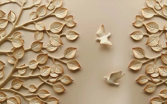 Фотообои Walldeco Барельеф: птицы среди деревьев №dec_3014 Мелкий песок с блестками
Фотообои Walldeco Барельеф: птицы среди деревьев №dec_3014 Мелкий песок с блестками