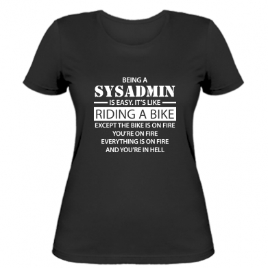 Женская футболка Stedman Being a sysadmin Черный, Женская футболка Stedman Being a sysadmin XL Черный
Женская футболка Stedman Being a sysadmin Черный, Женская футболка Stedman Being a sysadmin XL Черный
