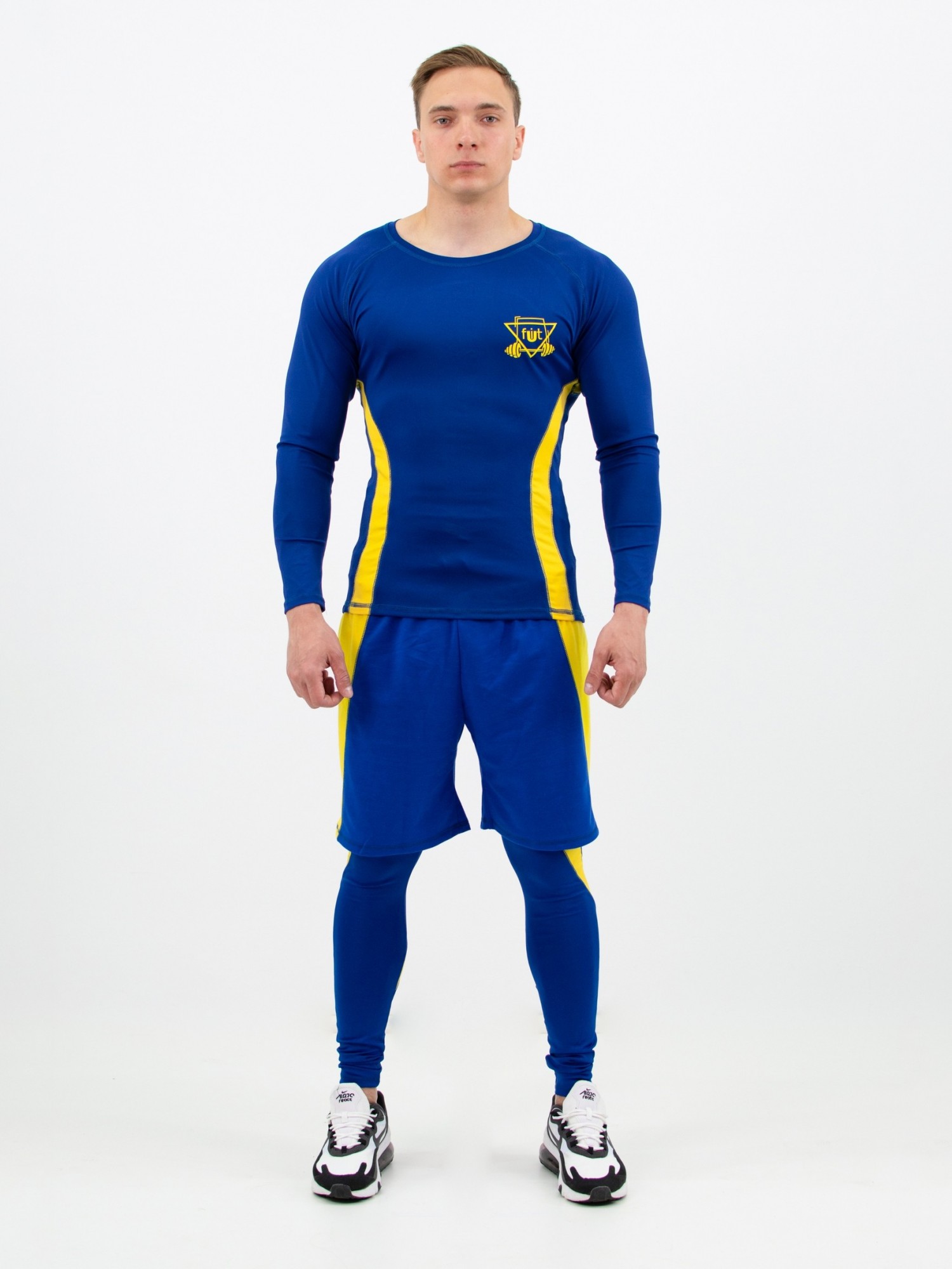 Мужской спортивный комплект(Рашгард+тайтсы+шорты) fitU Rush UA 3.0 Синий, Мужской спортивный комплект(Рашгард+тайтсы+шорты) fitU Rush UA 3.0 L Синий
Мужской спортивный комплект(Рашгард+тайтсы+шорты) fitU Rush UA 3.0 Синий, Мужской спортивный комплект(Рашгард+тайтсы+шорты) fitU Rush UA 3.0 L Синий