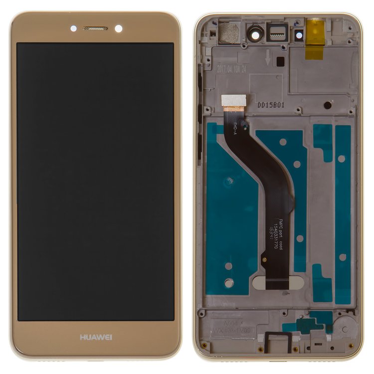 Дисплей для Huawei P8 Lite (2017) / Nova Lite (2016) / P9 Lite (2017) с сенсором золотой и рамкой
Дисплей для Huawei P8 Lite (2017) / Nova Lite (2016) / P9 Lite (2017) с сенсором золотой и рамкой