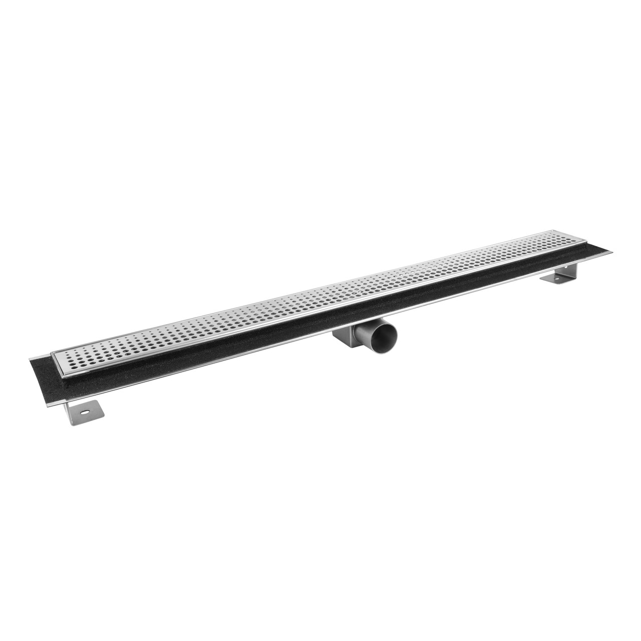 Душевой канал Inox Style из нержавеющей стали 1185 мм с горизонтальным фланцем с решеткой "Круги big & small" L118503
Душевой канал Inox Style из нержавеющей стали 1185 мм с горизонтальным фланцем с решеткой "Круги big & small" L118503