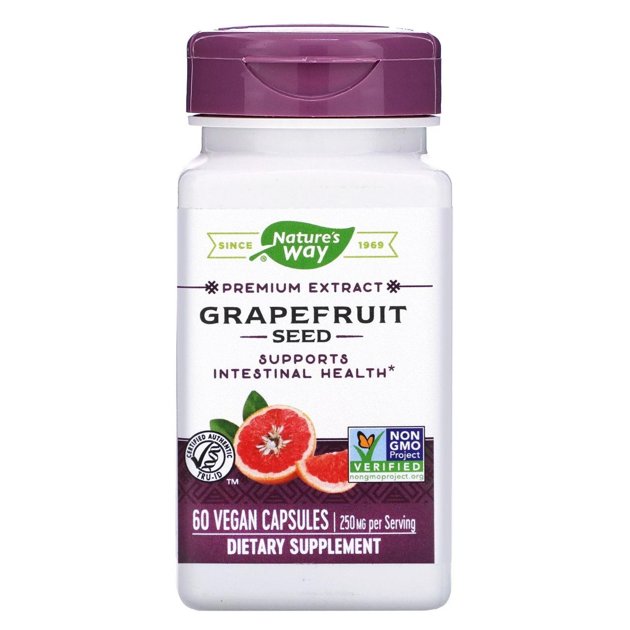 Грейпфрутовая косточка Nature's Way "Grapefruit Seed" экстракт семян, 250 мг (60 вегетарианских капсул)
Грейпфрутовая косточка Nature's Way "Grapefruit Seed" экстракт семян, 250 мг (60 вегетарианских капсул)