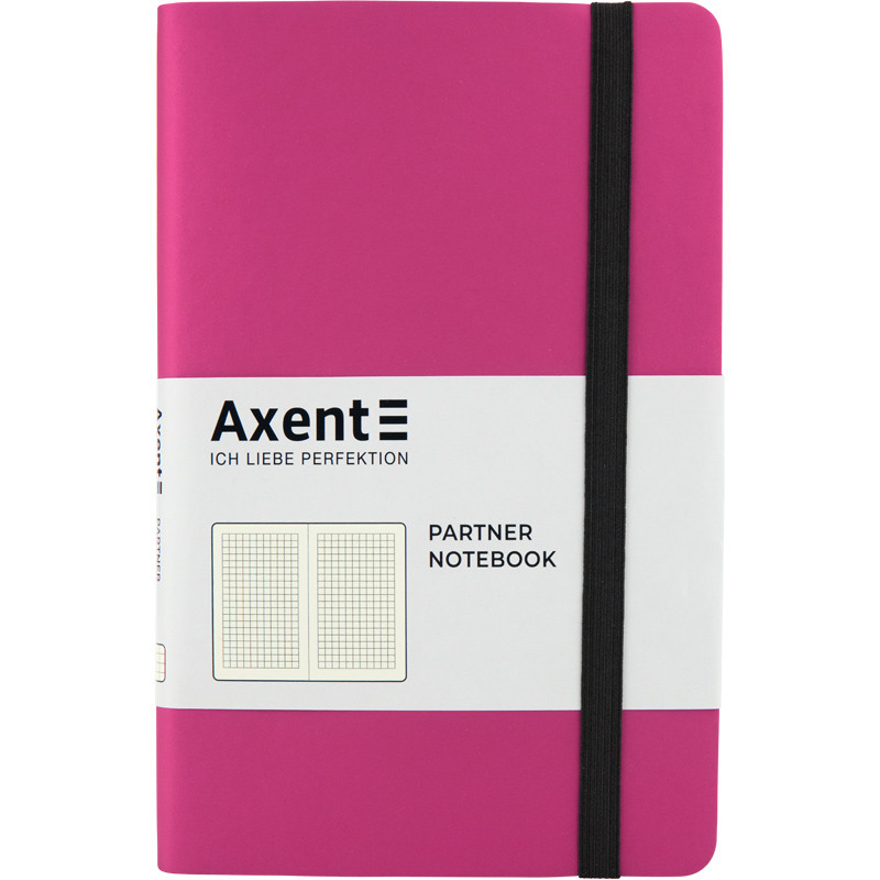 Книга записная Partner Soft 125х195мм 96л в клетку мягкая обложка из термо PU розовая Axent
Книга записная Partner Soft 125х195мм 96л в клетку мягкая обложка из термо PU розовая Axent