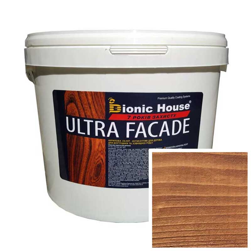 Краска для дерева фасадная, длительного срока службы ULTRA FACADE 10л Золотой Орех
Краска для дерева фасадная, длительного срока службы ULTRA FACADE 10л Золотой Орех