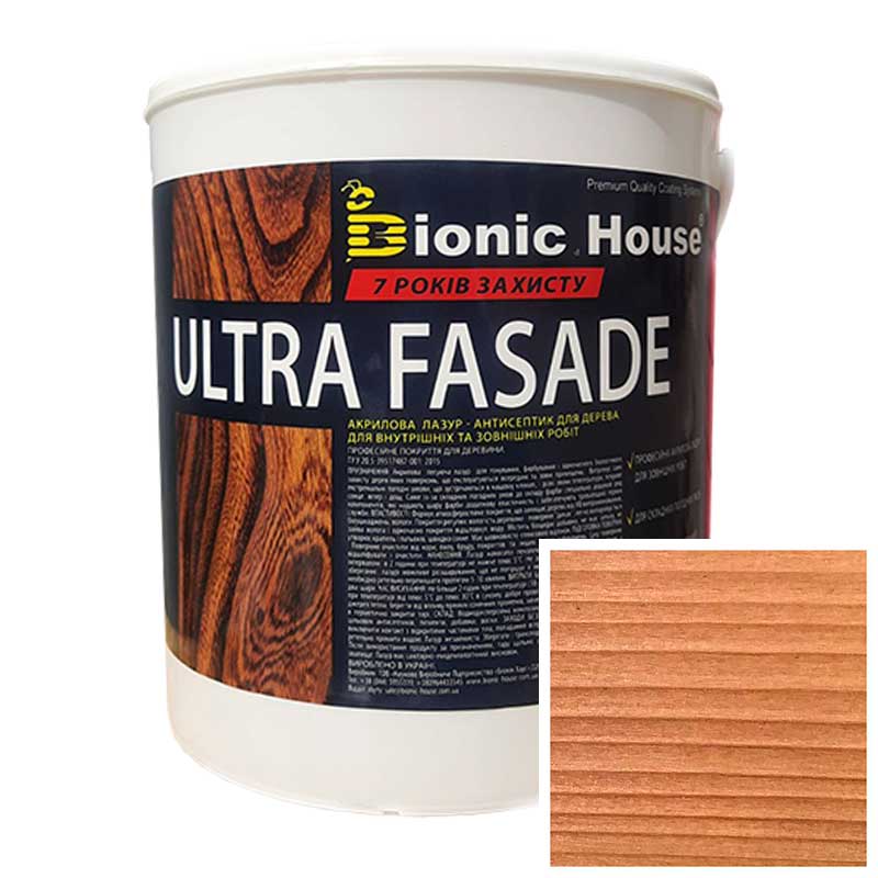 Краска для дерева фасадная, длительного срока службы ULTRA FACADE 0,8л Клен
Краска для дерева фасадная, длительного срока службы ULTRA FACADE 0,8л Клен