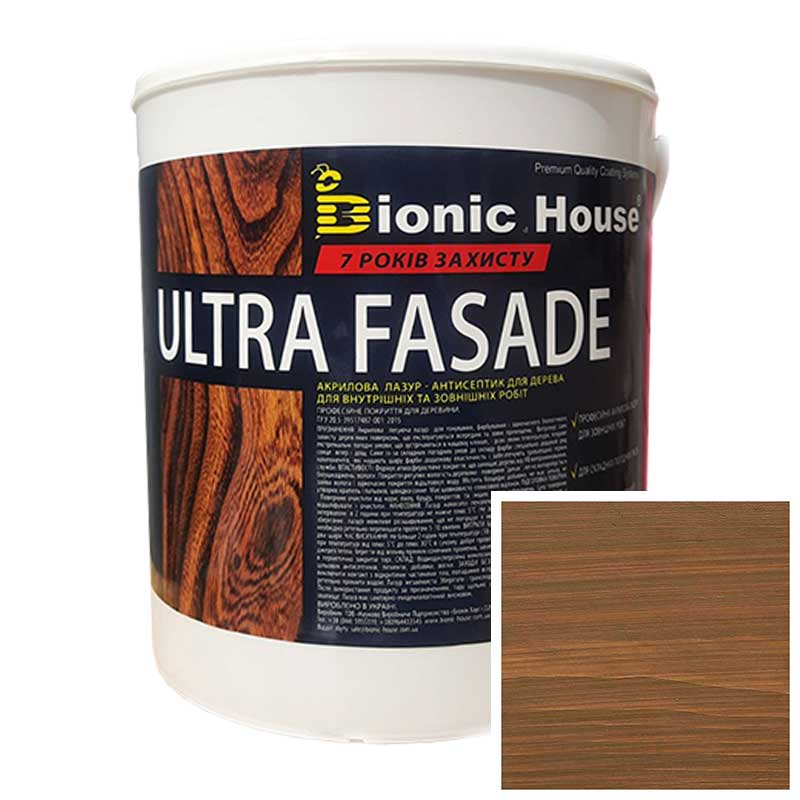 Краска для дерева фасадная, длительного срока службы ULTRA FACADE 2,5л Хаки
Краска для дерева фасадная, длительного срока службы ULTRA FACADE 2,5л Хаки