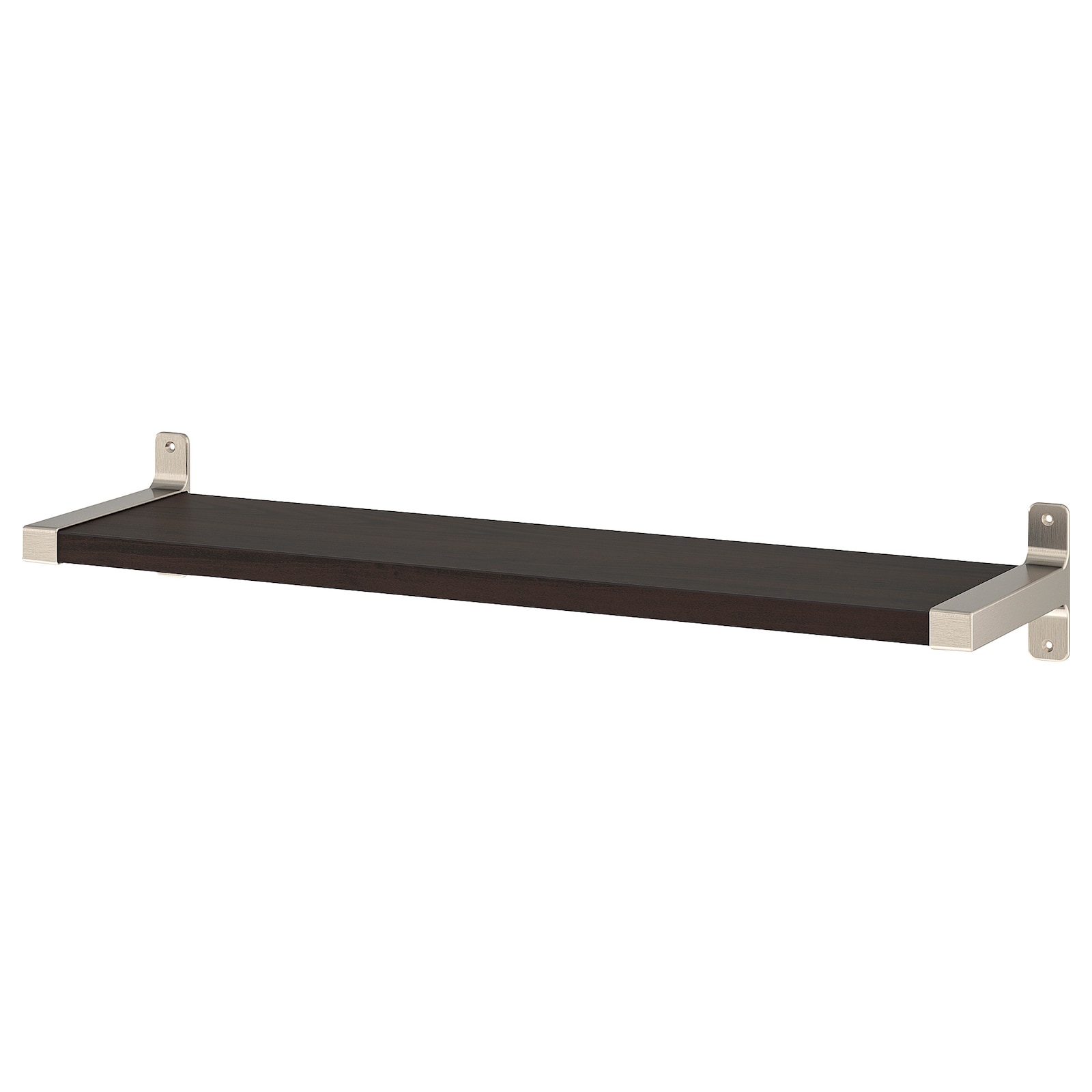 Полка IKEA BERGSHULT/GRANHULT навесная 80x20 см коричнево-чёрный, никелированный 392.908.19
Полка IKEA BERGSHULT/GRANHULT навесная 80x20 см коричнево-чёрный, никелированный 392.908.19