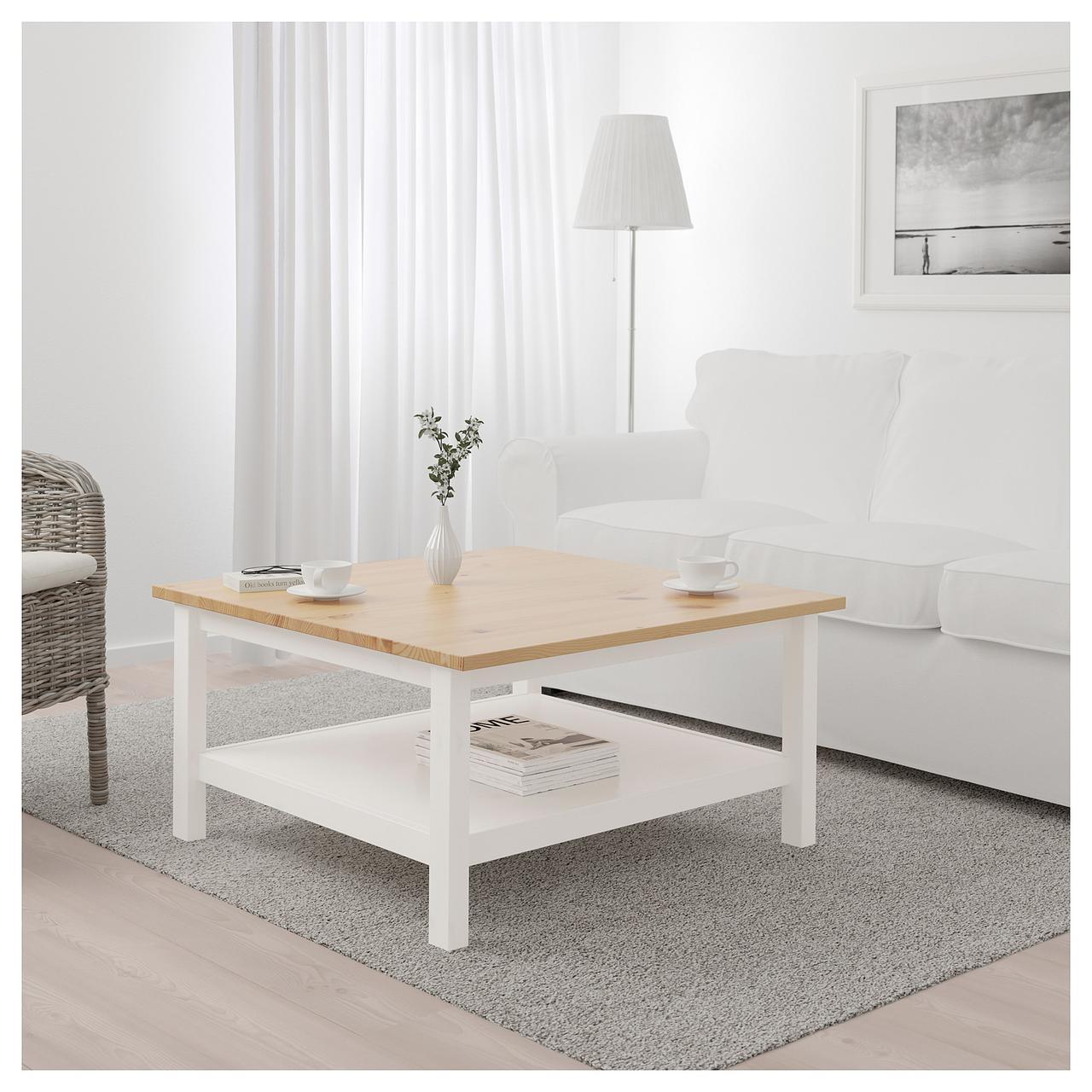Журнальный столик IKEA HEMNES 90x90 см светло-коричневый беленый белый (304.134.95)
Журнальный столик IKEA HEMNES 90x90 см светло-коричневый беленый белый (304.134.95)