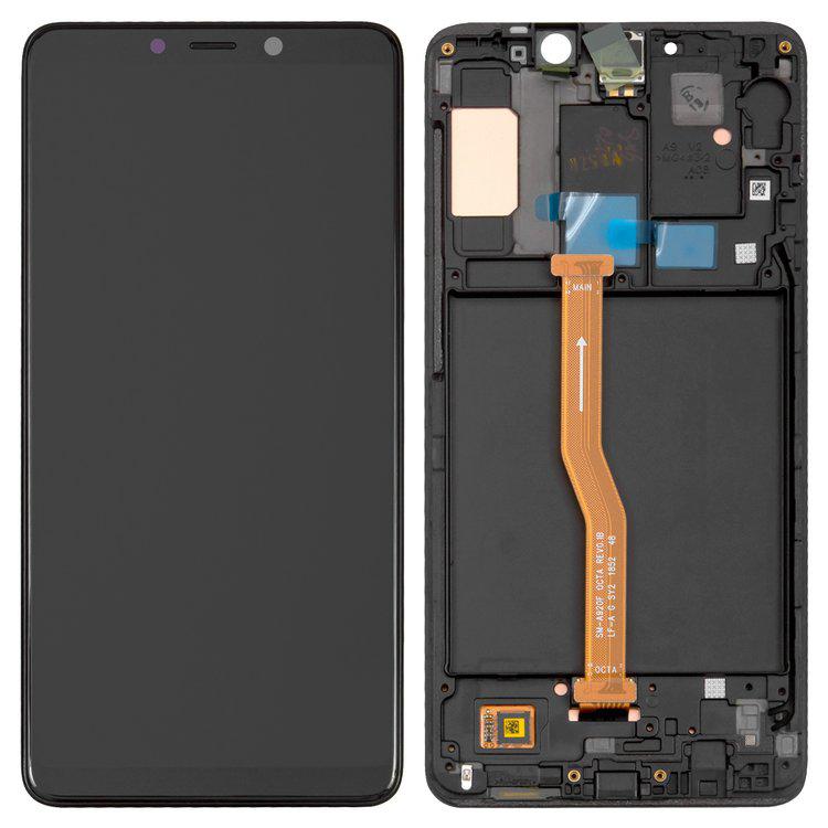 Дисплей для Samsung A920F/DS Galaxy A9 (2018), чорний, із сенсорним екраном, з рамкою, Original, сервісне опаковання, #GH82-18308A
Дисплей для Samsung A920F/DS Galaxy A9 (2018), чорний, із сенсорним екраном, з рамкою, Original, сервісне опаковання, #GH82-18308A