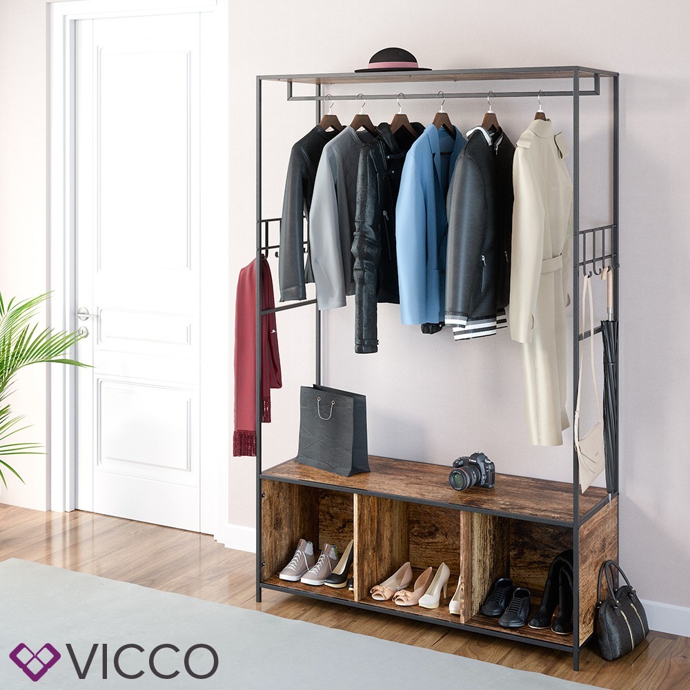 Открытый гардероб лофт, Vicco Fyrk 
Открытый гардероб лофт, Vicco Fyrk