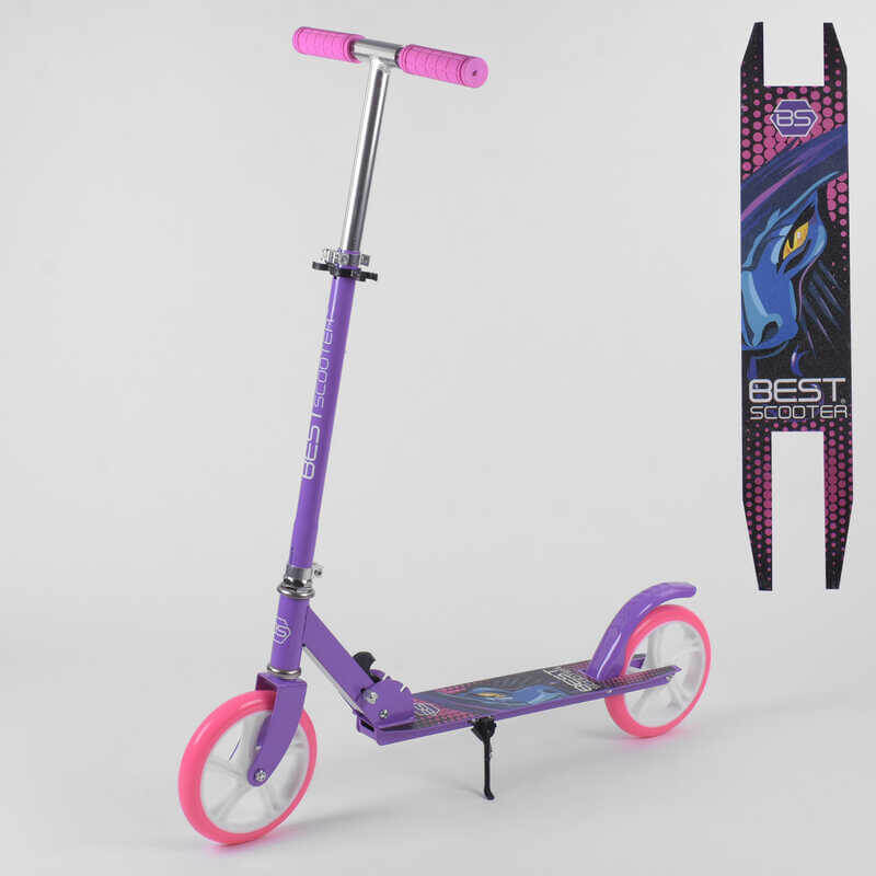 Самокат двухколесный Best Scooter «Shark» с амортизатором полиуретановые колеса диаметр 20 см 66053 Фиолетовый Best Scooter (66053)
Самокат двухколесный Best Scooter «Shark» с амортизатором полиуретановые колеса диаметр 20 см 66053 Фиолетовый Best Scooter (66053)