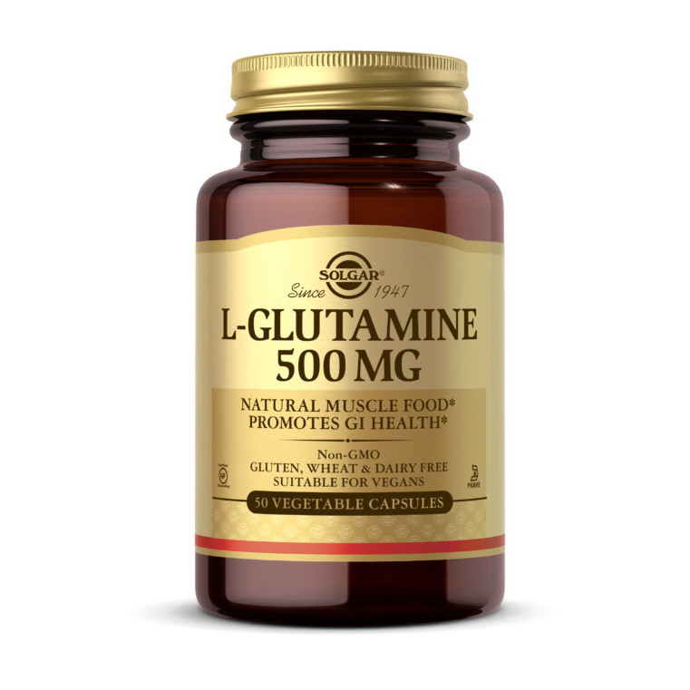 Аминокислота L-глутамин (свободная форма) Солгар / Solgar L-Glutamine 500 mg (50 veg caps)
Аминокислота L-глутамин (свободная форма) Солгар / Solgar L-Glutamine 500 mg (50 veg caps)