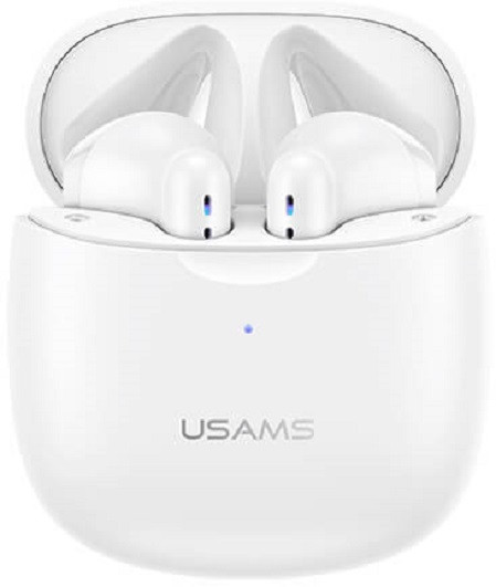 Наушники Bluetooth USAMS IA04 TWS Earbuds IA Series в чехле для зарядки BT5.0, белые
Наушники Bluetooth USAMS IA04 TWS Earbuds IA Series в чехле для зарядки BT5.0, белые