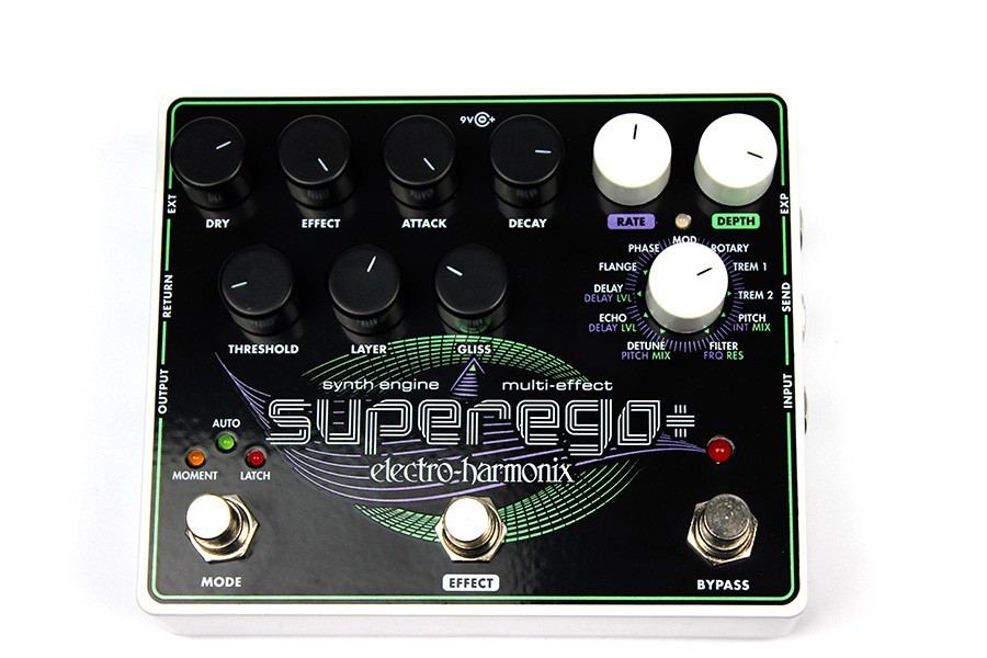 Гитарная педаль-синтезатор Electro-Harmonix Superego Plus Synth Engine/Multi Effect
Гитарная педаль-синтезатор Electro-Harmonix Superego Plus Synth Engine/Multi Effect