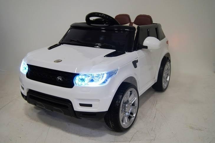 Детский двухместный электромобиль Джип Land Rover с кожаным сидением EVA колеса MР3 белый Bambi
Детский двухместный электромобиль Джип Land Rover с кожаным сидением EVA колеса MР3 белый Bambi
