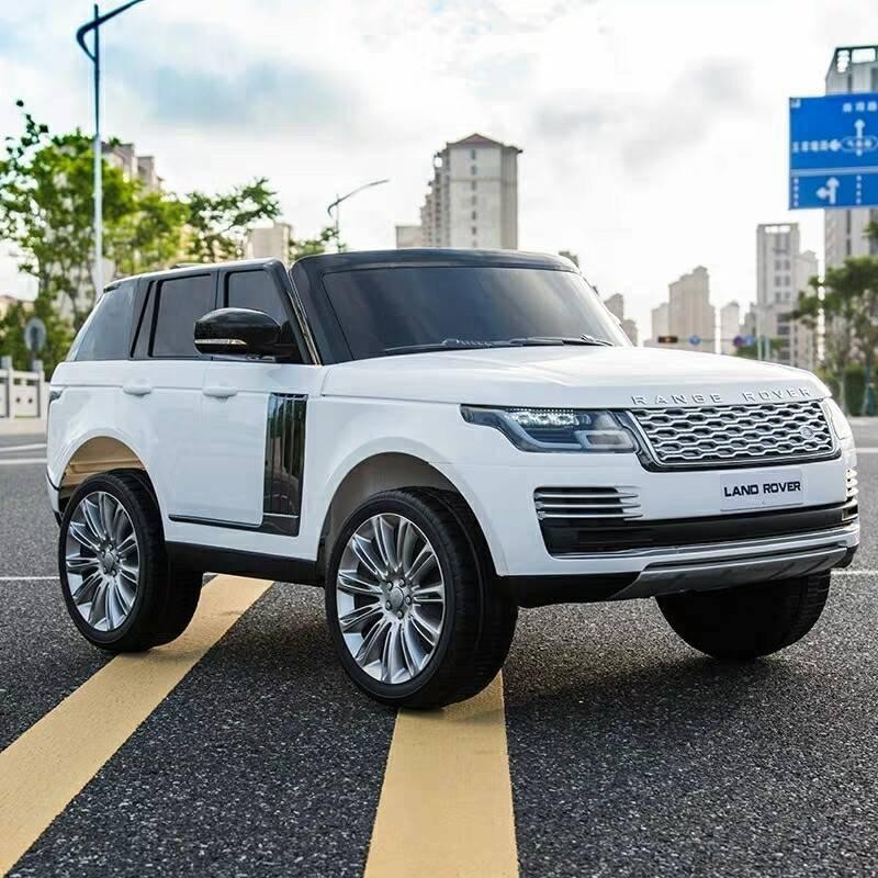 Двухместный детский электромобиль Джип Range Rover 4 мотора 45W колеса EVA белый Bambi
Двухместный детский электромобиль Джип Range Rover 4 мотора 45W колеса EVA белый Bambi
